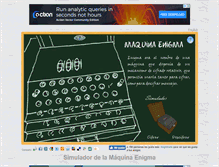 Tablet Screenshot of amenigma.com